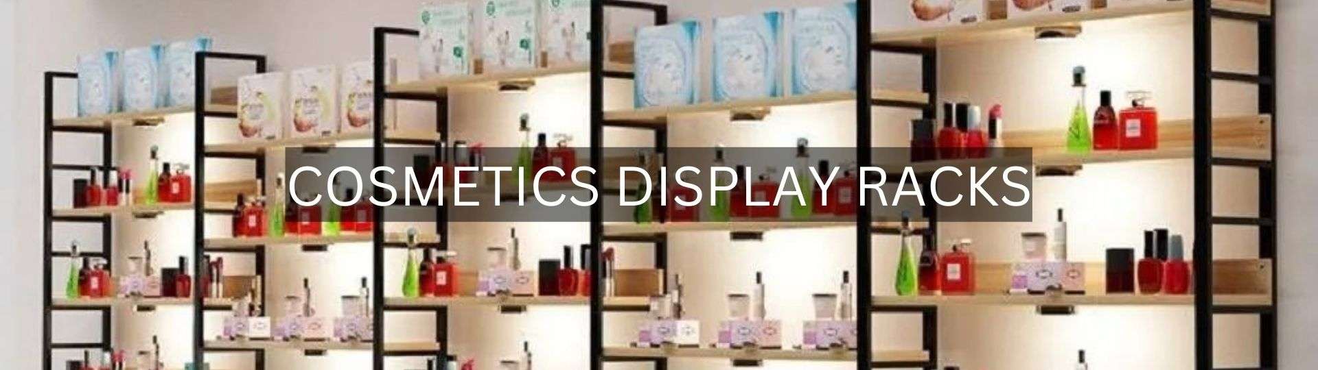 Latest Cosmetic Display Racks For Shops at Best Price in Haryana