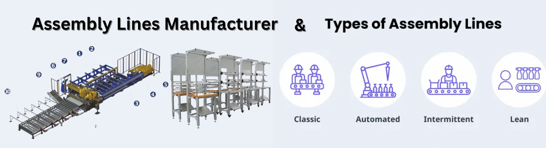 Assembly line & Workstations Manufacturers